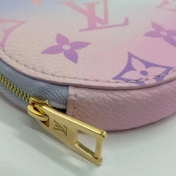 Louis Vuitton LV Coin Case On The Go Spring Sunset Pink Monogram 499-042425 - Picture 5 of 9